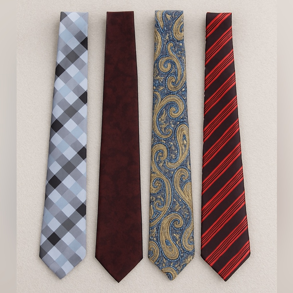 Men’s Designer Tie Bundle (4)